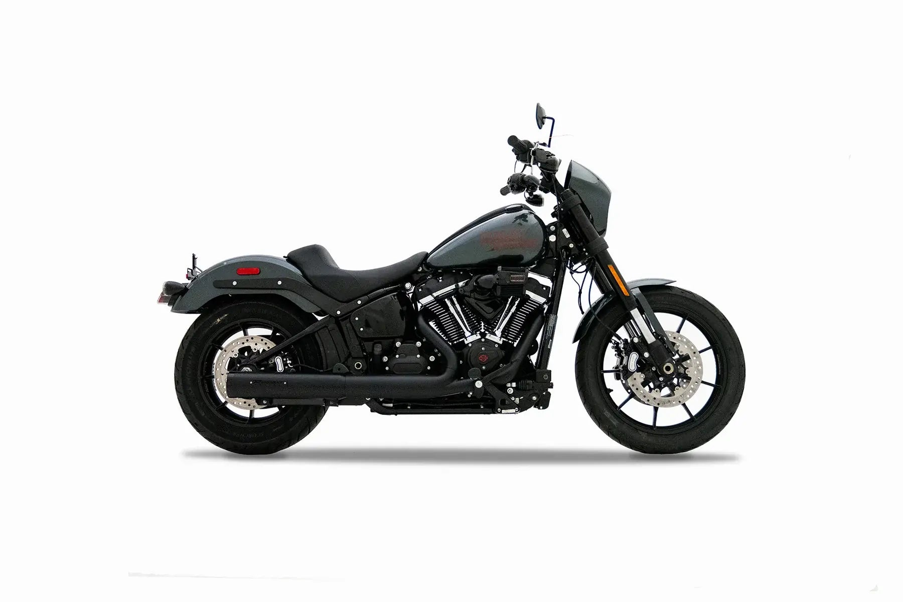 Rinehart Racing 4" Hp40 Slip-on Schalldämpfer Für Softails