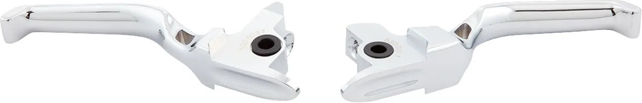 Arlen Ness Method Lever Set - Chrome/silver