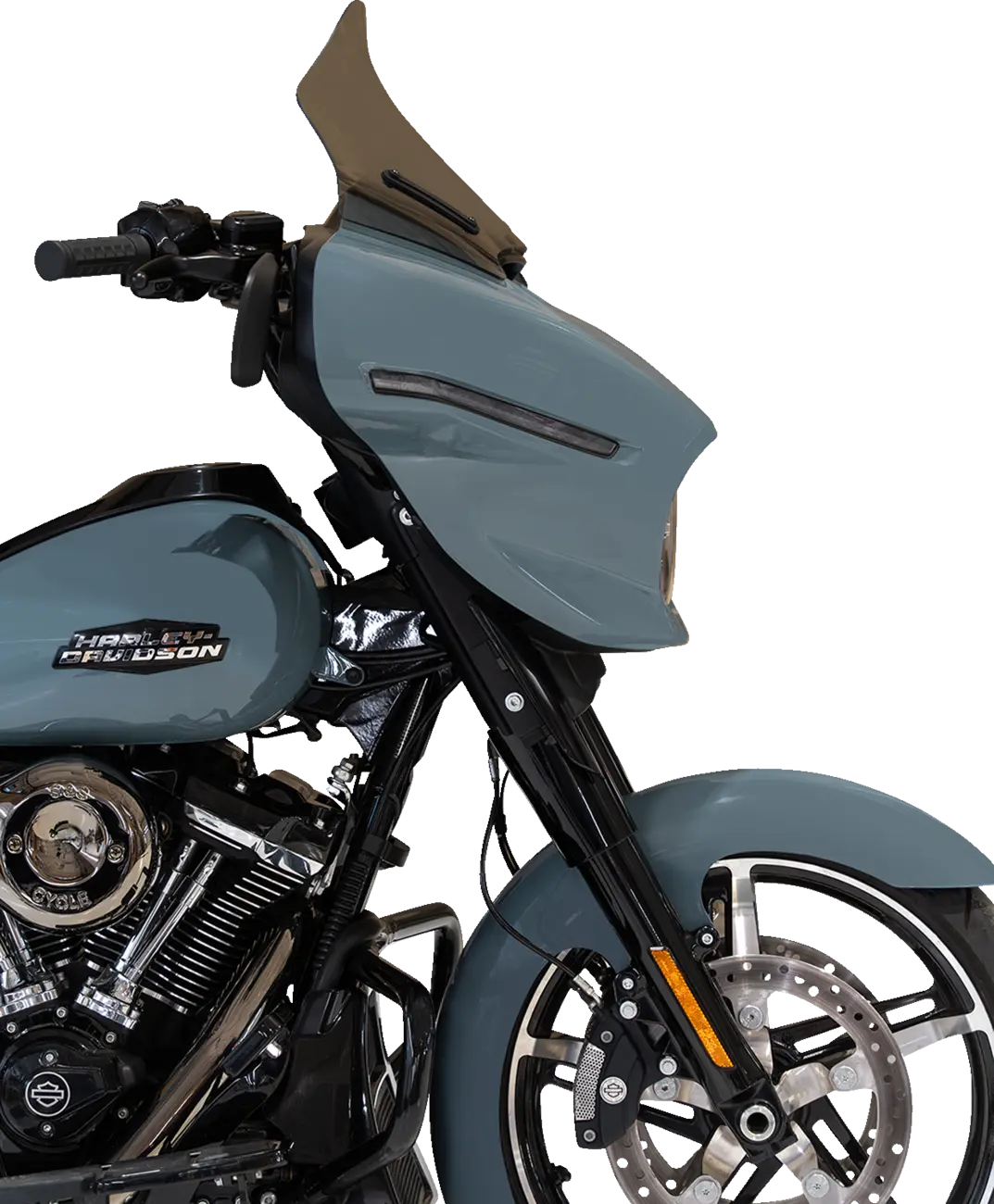 Klock Werks Flare Windshield - 12 Inch Tinted