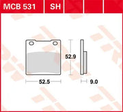 Trw Sh Series Sinter Bremsbeläge Hinten - Hinten