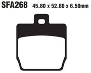 Ebc Sfa Serie Organische Roller Bremsbeläge - Vorne & Hinten