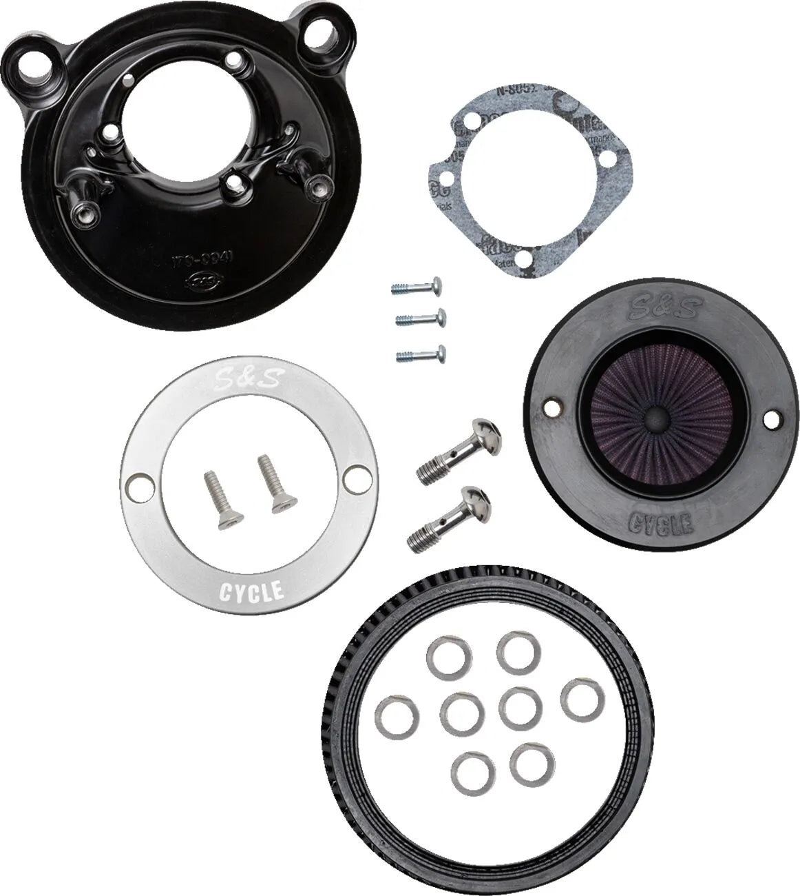 S&s Cycle Air Stinger Stealth Air Cleaner Kit