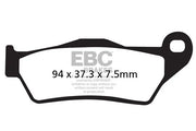 Ebc Sfac Carbon Scooter Bremsbeläge - Verbesserte Haltbarkeit