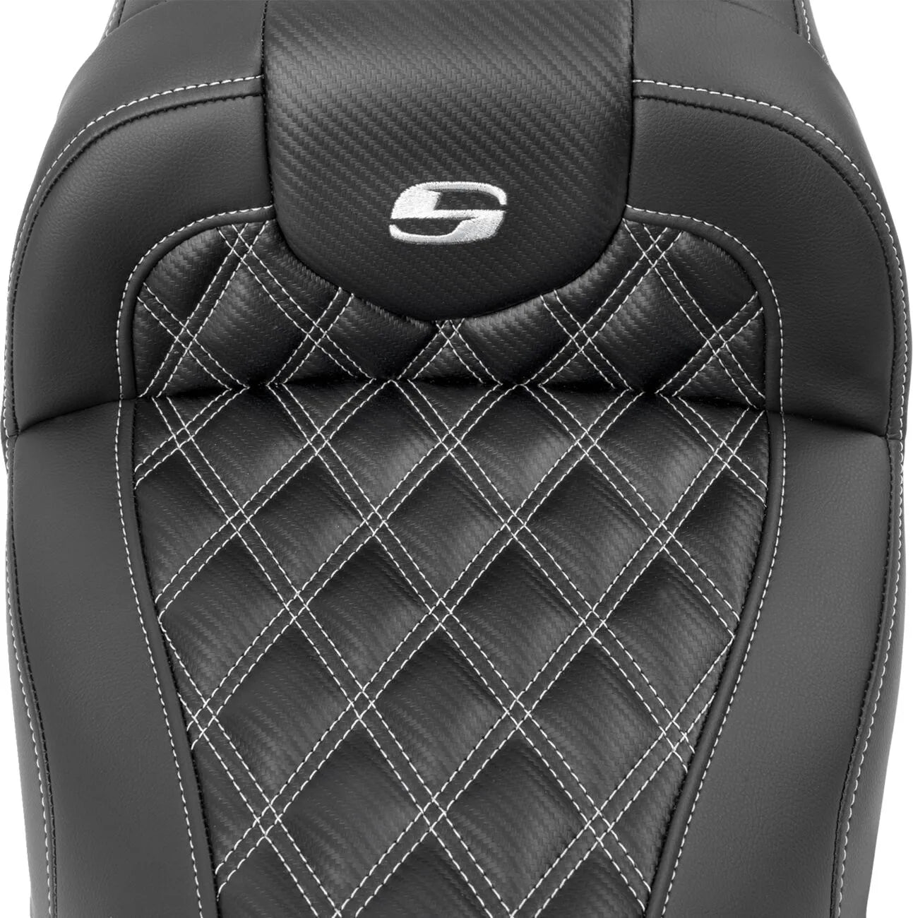 Saddlemen Roadsofa Carbon Fiber Seat - For Harley Davidson