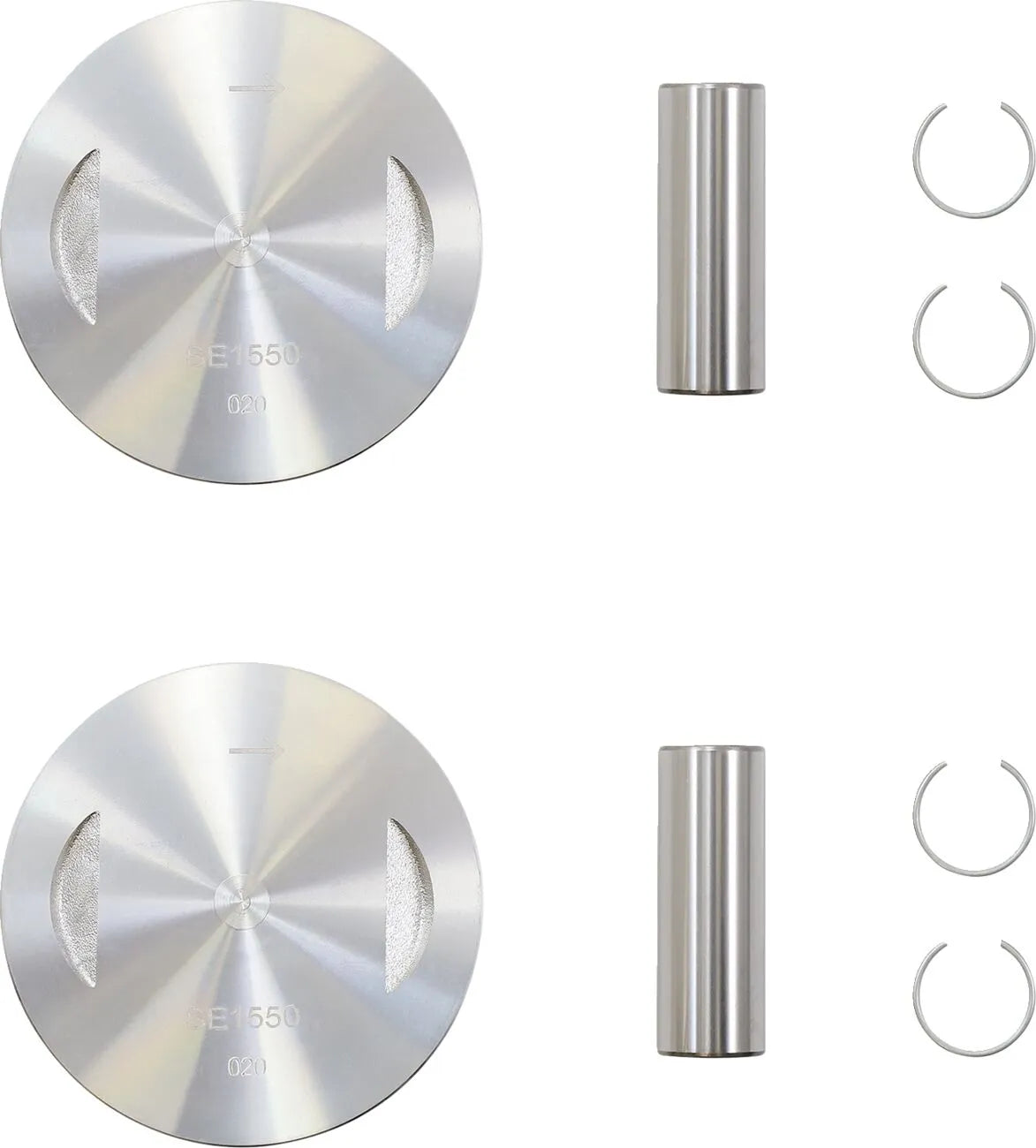 Drag Specialties Replacement Piston Kit for 3.875" Bore