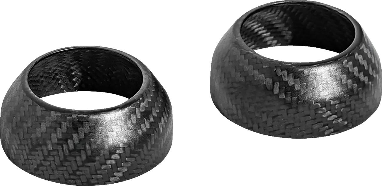 SADDLEMEN Carbon Fiber Fork Covers for 39mm Forks
