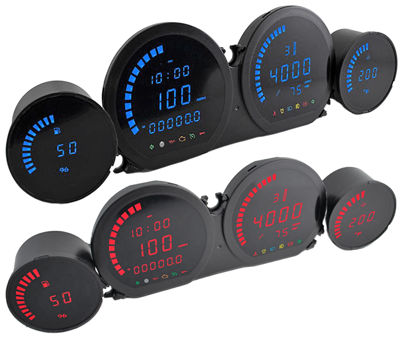Koso HD-06 Gauge Kit Touring 2014-2023 – Gauges & Dashes