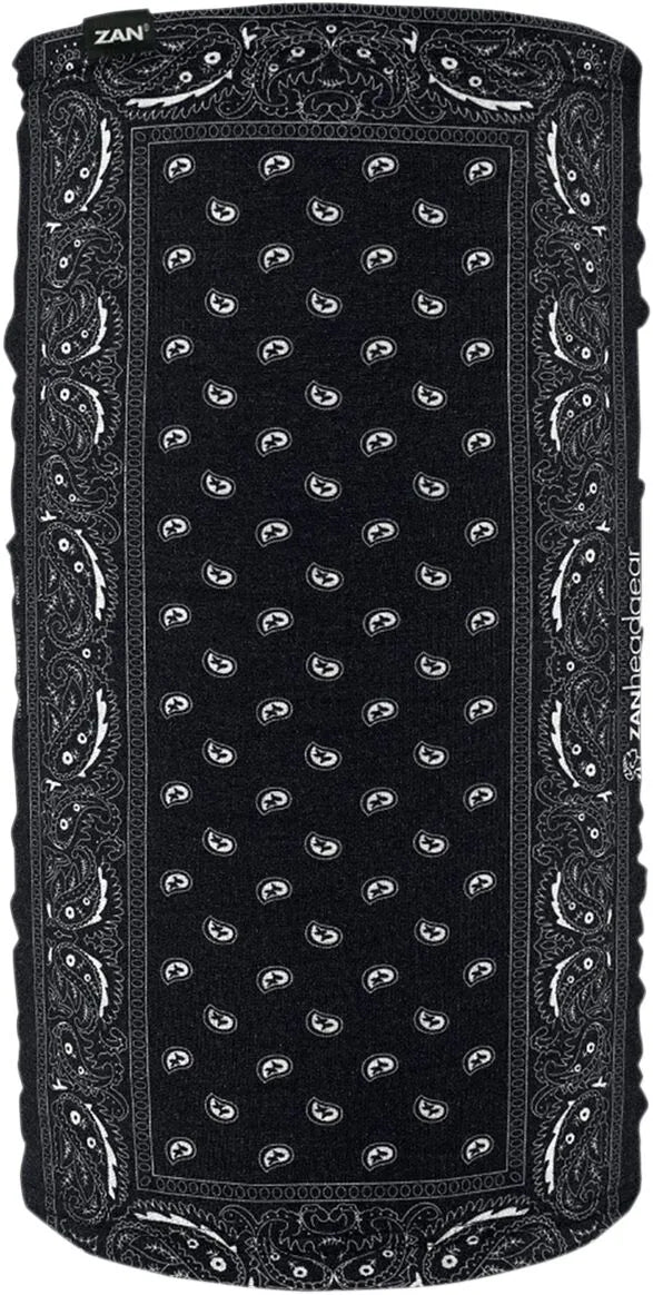 Zan Headgear Motley Tube Paisley Fleece Lined Neck Tube