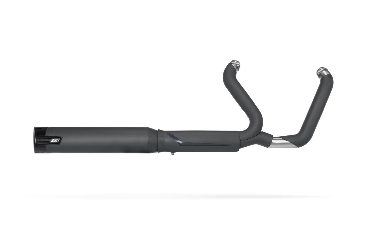 Zard 2:1 Full Exhaust System Euro 5+ Black for H-D Softail S/ST