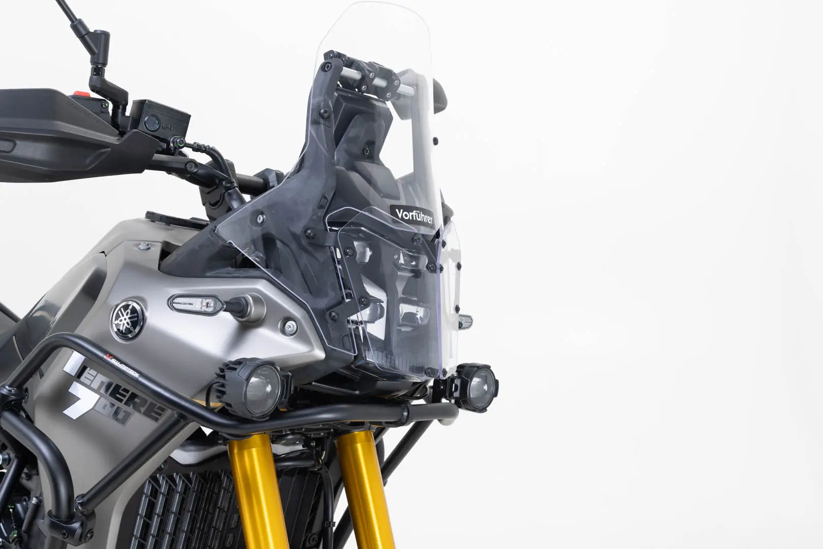 Sw-motech Headlight Guard - Steel & Makrolon