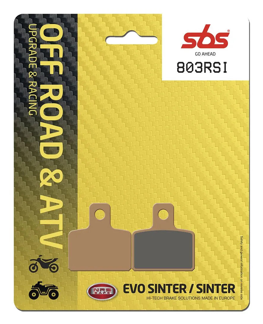 SBS RSI Bremsbeläge Für Hohe Leistung - Vorne & Hinten