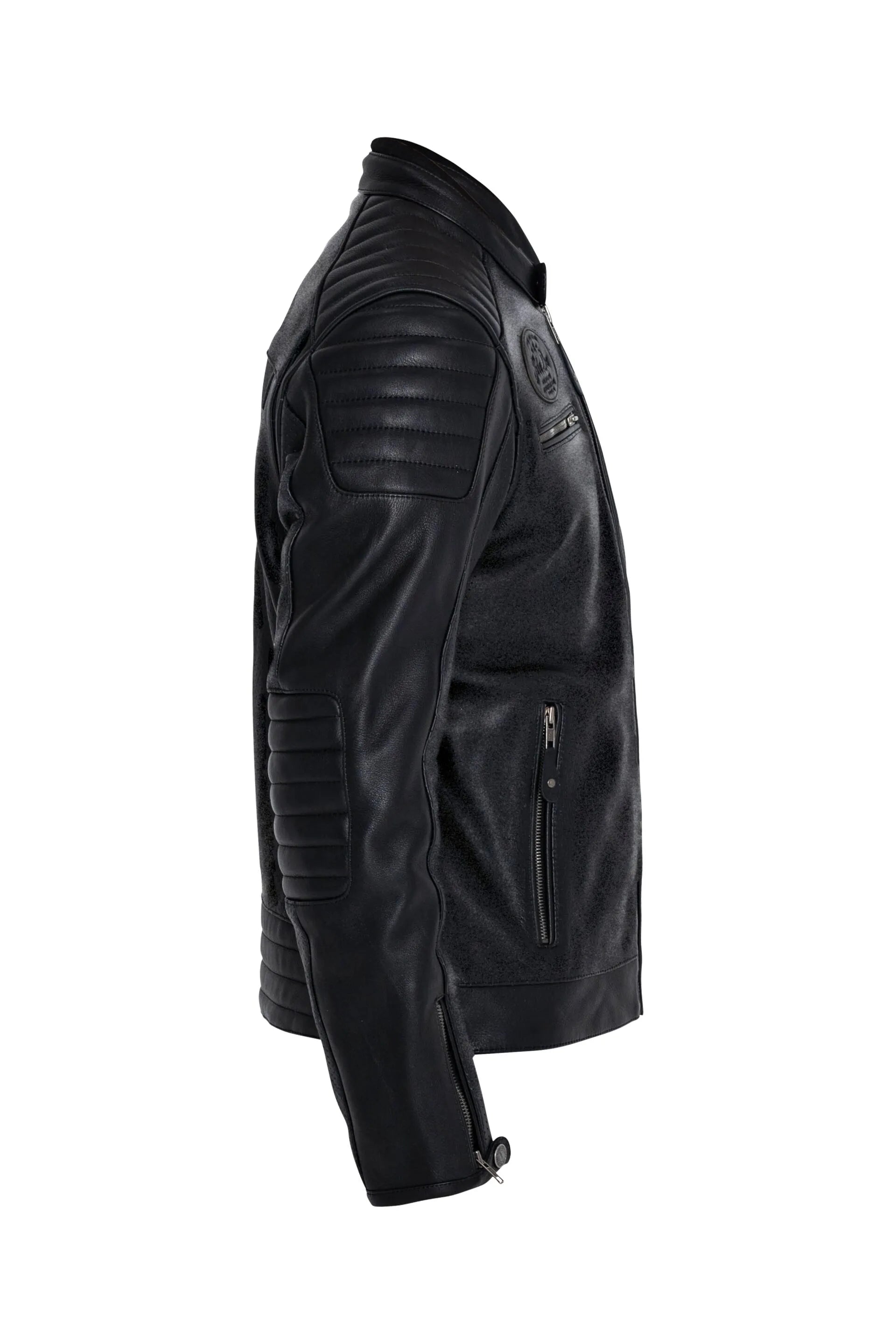 John Doe Dexter Leather Jacket - Black