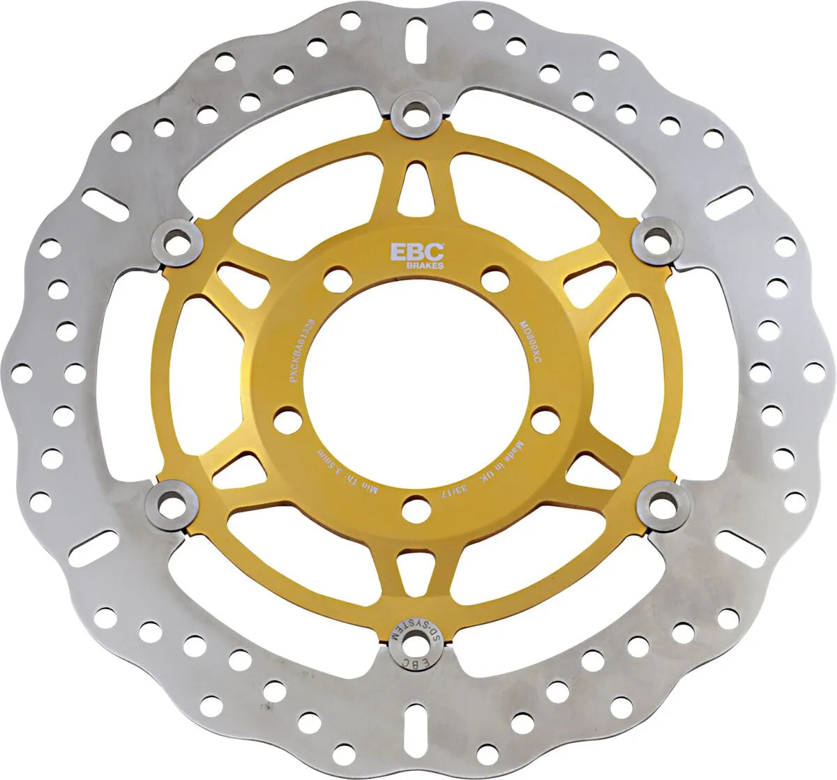 Ebc Pro-lite Xc Contour Bremsscheibe - Vorne