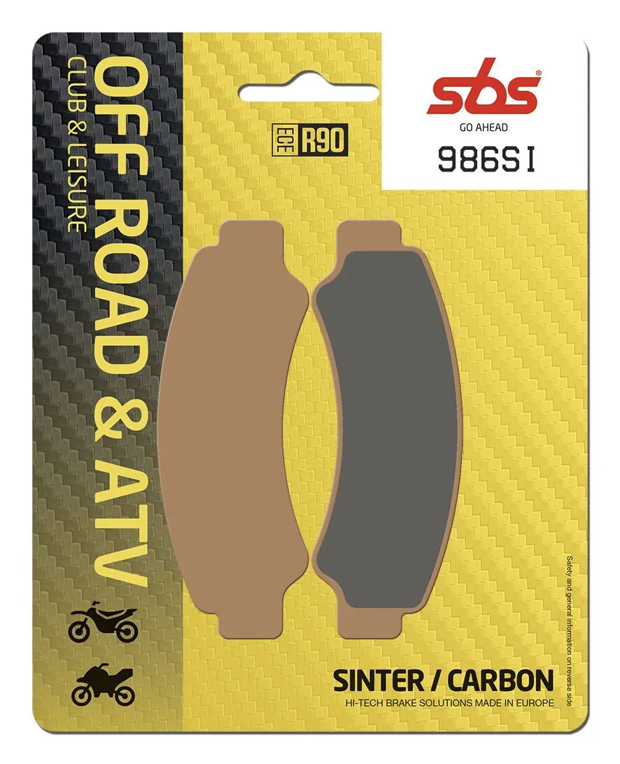 Sbs Si Offroad Sinter-Bremsbeläge - Vorne