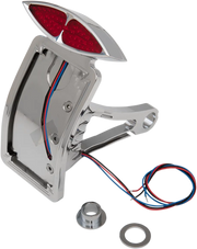 Drag Specialties Deco Taillight With License Plate Mount