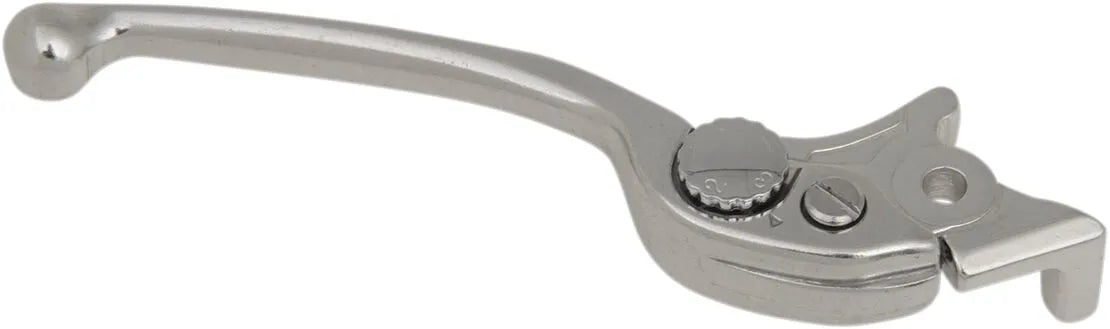 Parts Unlimited Brake Lever - Silver Polished Alloy