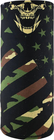 Zan Headgear Motley Tube SportFlex Neck Tube Patriotic Woodland