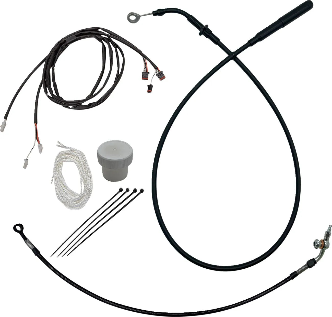 Fat Baggers Inc. EZ Install Handlebar Kit for Ape Hangers