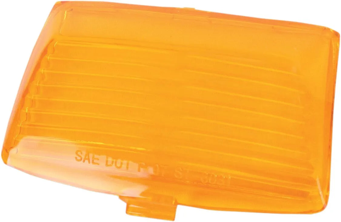 Drag Specialties Fender Tip Lens - Amber Replacement