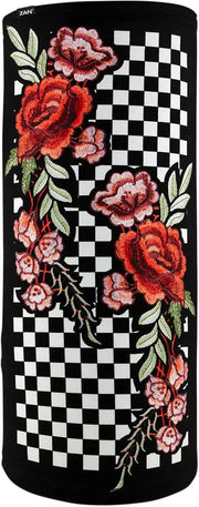 Zan Headgear Motley Tube SportFlex Neck Tube Checkered Floral