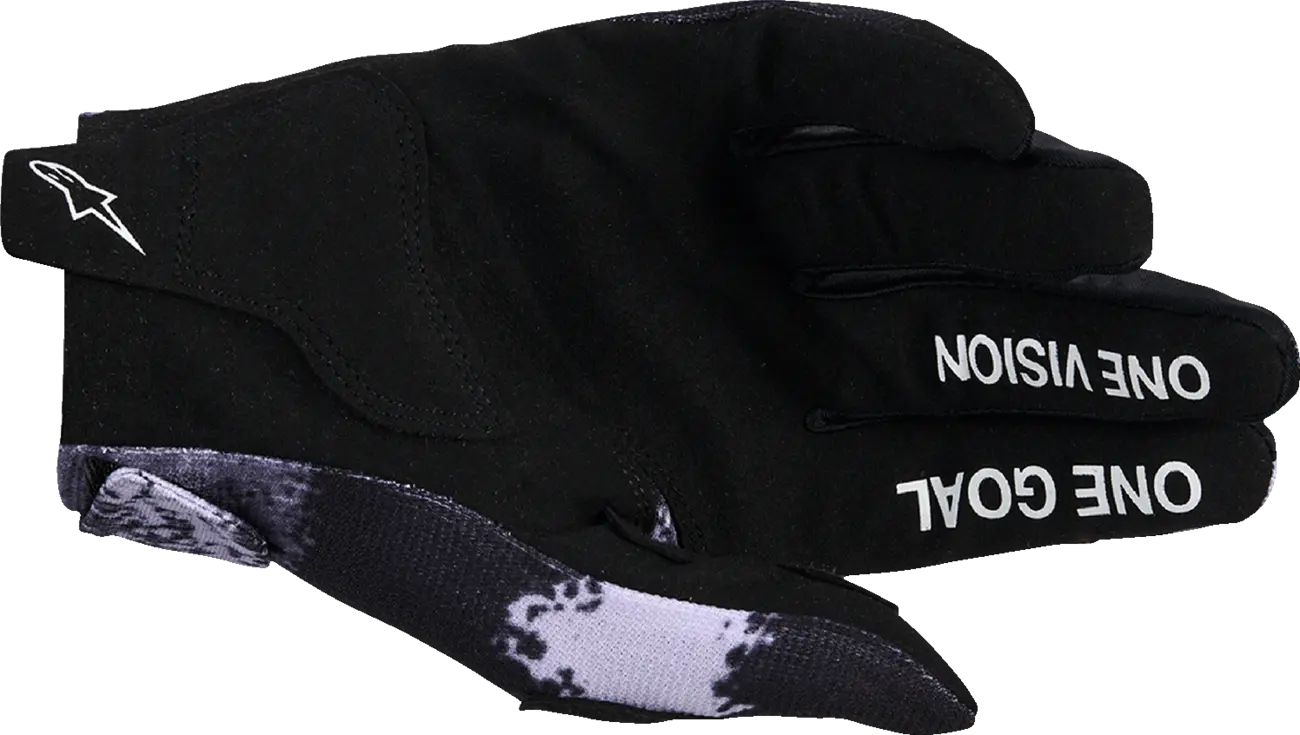 Alpinestars Youth Radar Gloves Mx Touchscreen - Black/Gray/Camo Iron