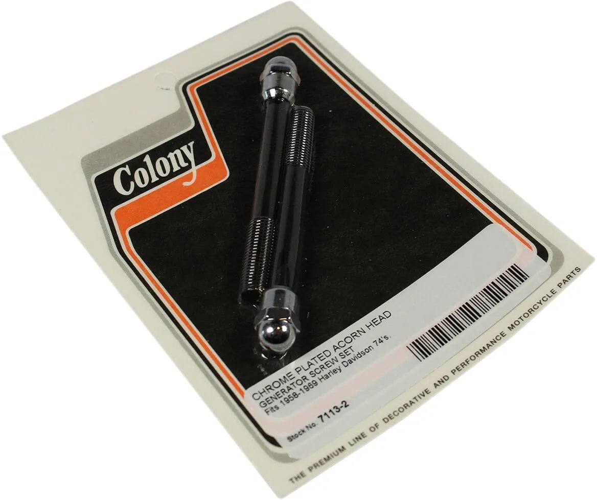 Colony Generator Acorn Bolt Kit for Harley Davidson Duo Glide