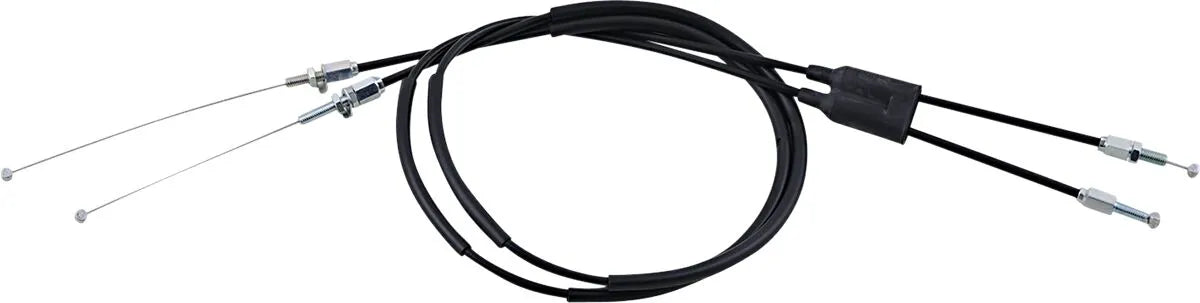 MOOSE OFFROAD HARD-PARTS Black Vinyl Throttle Cable