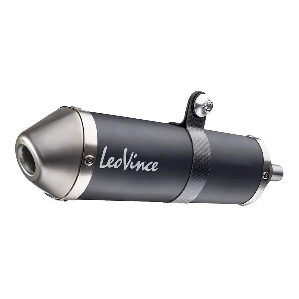 Leovince X-fight Black Edition Komplettauspuffanlage