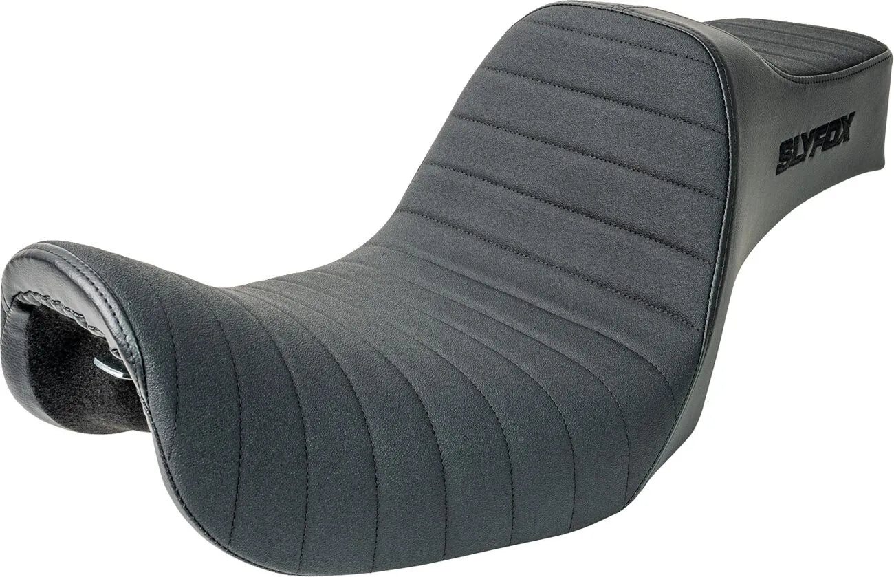 Slyfox High Noon Seat - Maximum Comfort - For Harley Davidson