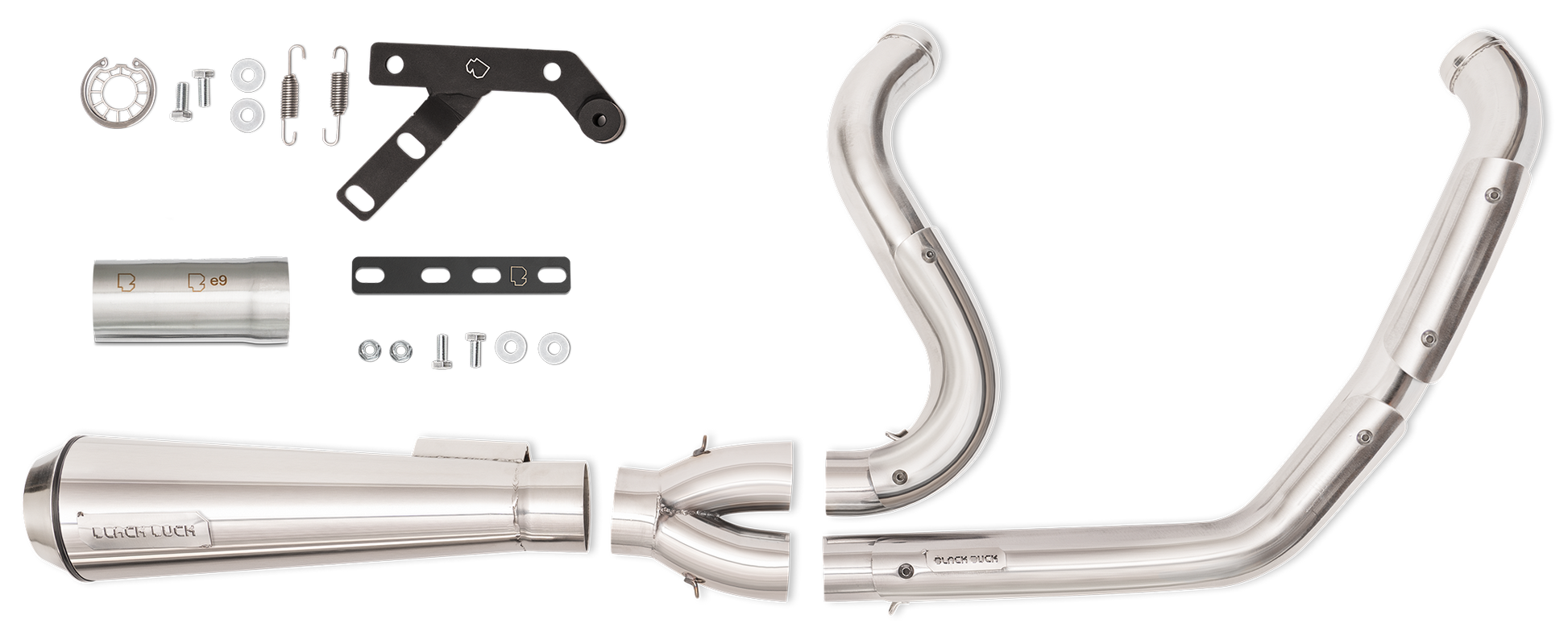Black Duck 2-INTO-1 for Milwaukee Eight Softail – Exhaust