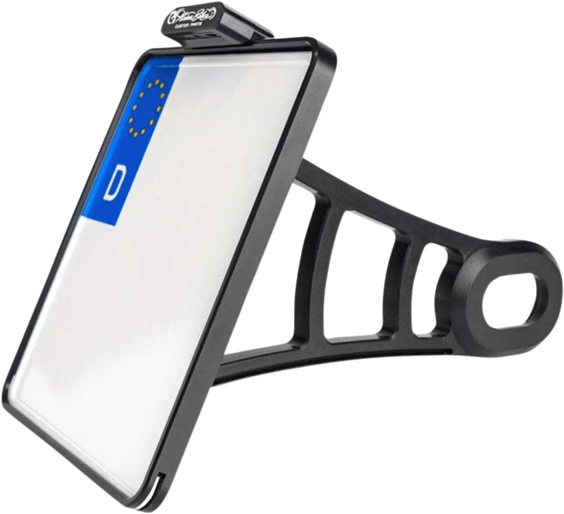Heinz Bikes Side Mount License Plate Holder W/led Lights
