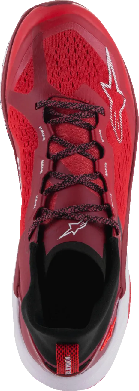 Alpinestars Meta XR V2 Shoes Brown Red Dark Red White