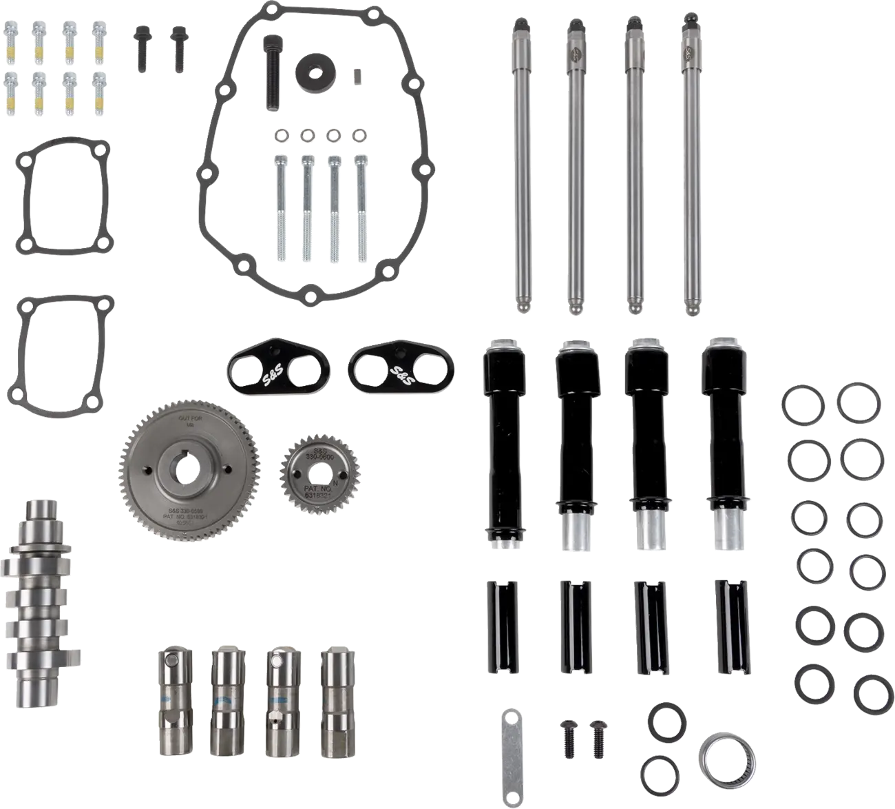 S&S Cycle 496 Camshaft Kit with Pushrod Tubes