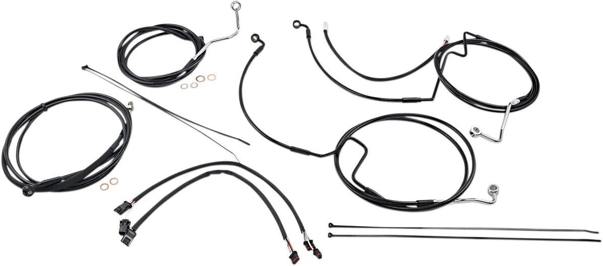 Magnum Shielding XR Handlebar Installation Kit for Ape Hangers