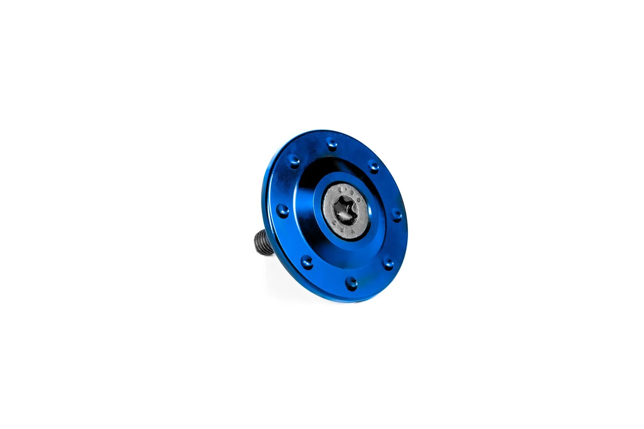 Gilles Tooling Auspuffhalter Abdeckung Kit - Blau Aluminium