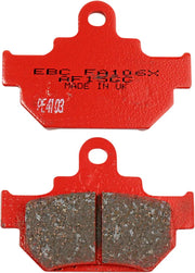 Ebc Fa106x Sport Carbon Bremsbeläge - Semi-gesintertes Metall - Vorne
