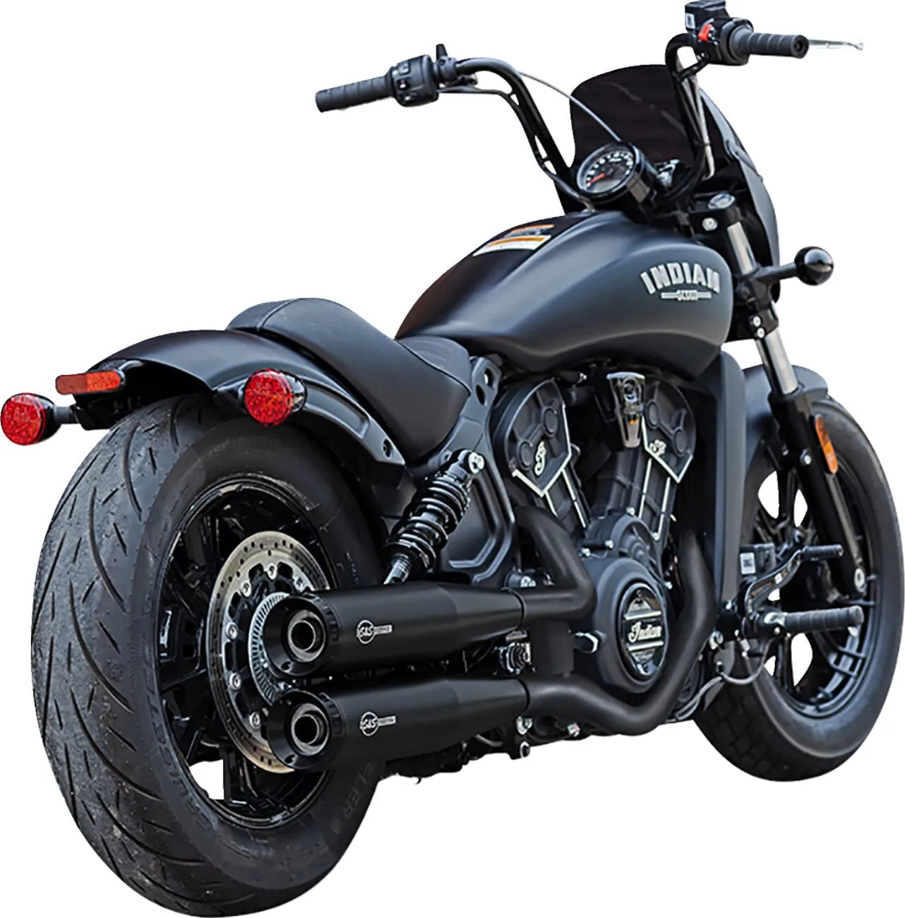 S&S Cycle Grand National Slip-On Schalldämpfer Für Indian Scout