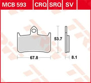 Trw Sv Series Sinter Bremsbeläge (Vorne) - Vorne