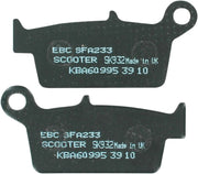 Ebc Sfa Scooter Bremsbeläge - Überlegene Bremskraft - Vorne