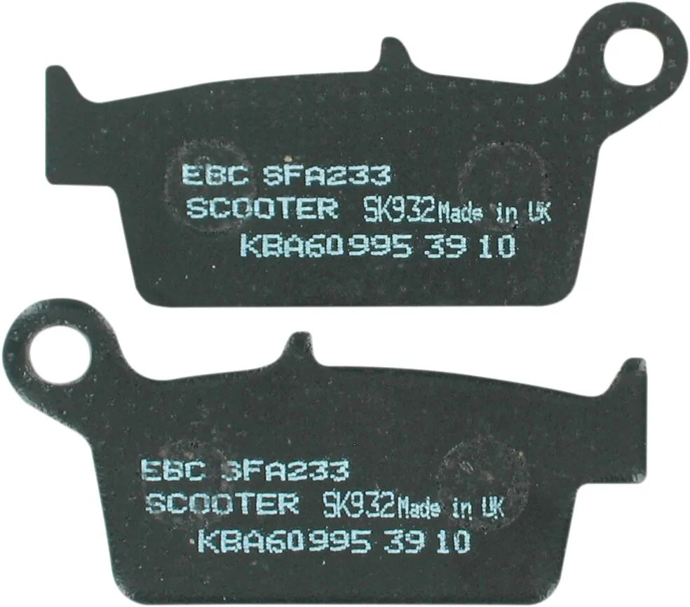 Ebc Sfa Scooter Bremsbeläge - Überlegene Bremskraft - Vorne