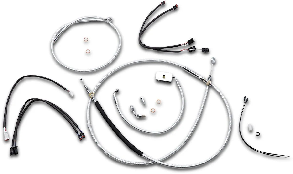 Magnum Shielding Sterling Chromite II Handlebar Kit 15"-17" Ape