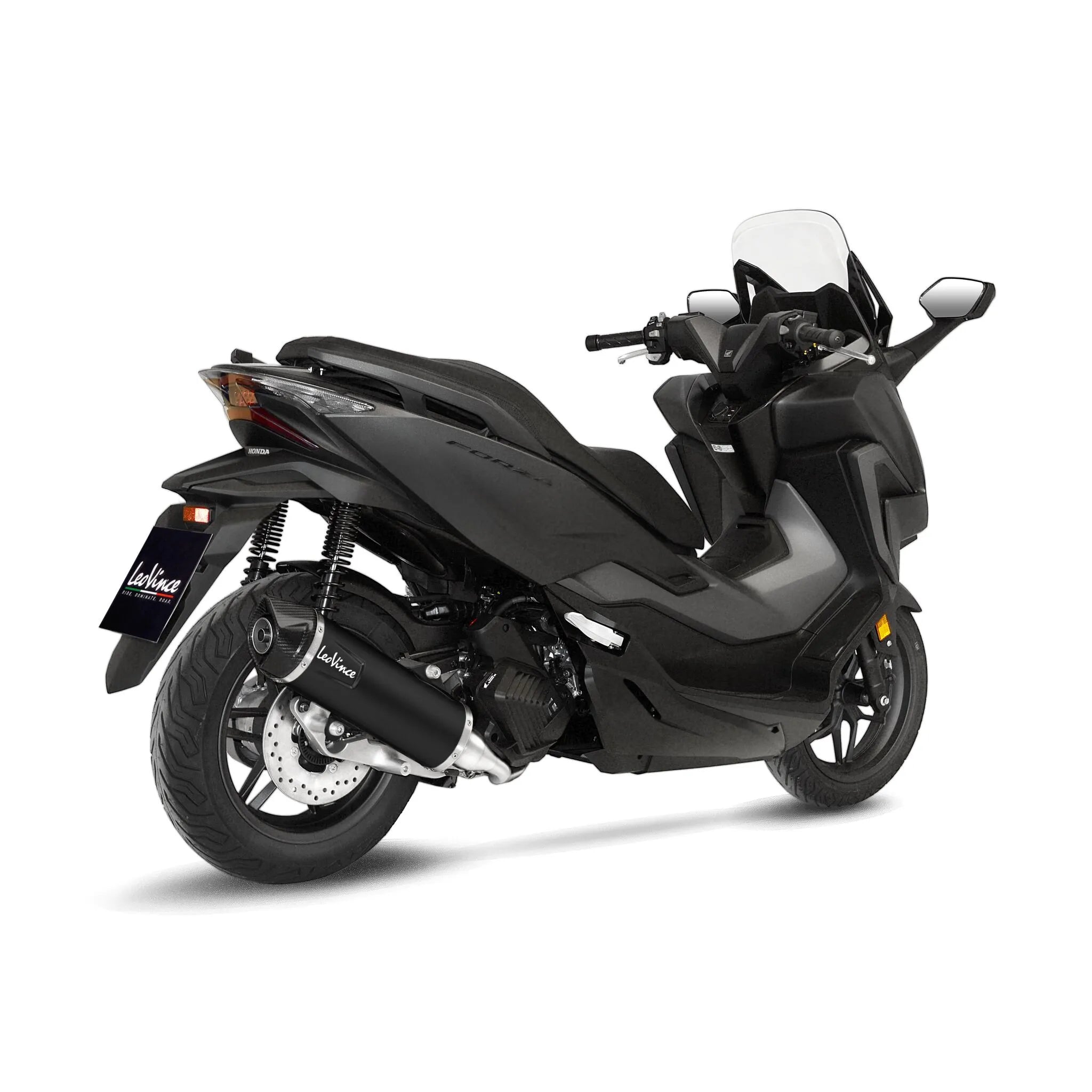 Leovince Nero Komplettanlage Auspuff für Motorrad