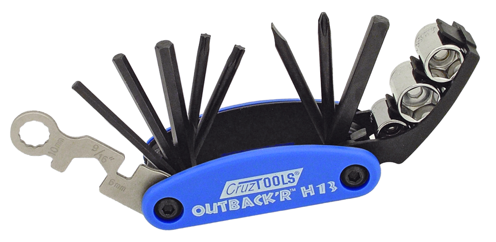 CruzTOOLS, Inc. Cruztools Outback'r H13 & M14 Folding Tool Set – Tools & Chemicals