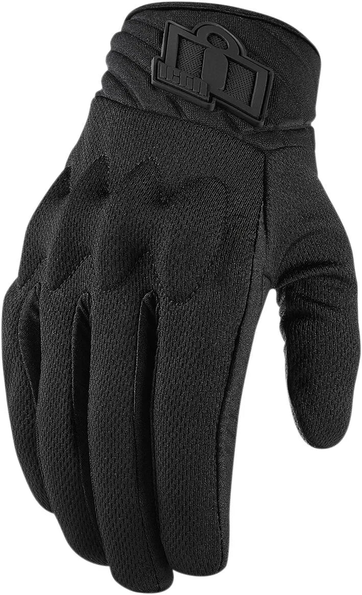 Icon Anthem 2 Ce™ Men's Motorcycle Gloves - Black/Blue