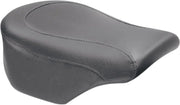 Mustang Vintage Pillion Pad - Black Vinyl - For Harley Davidson