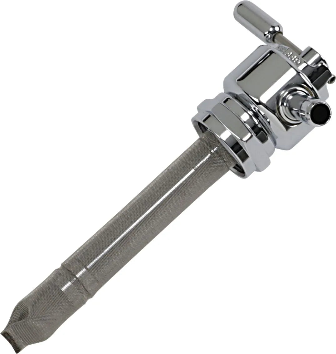 Pingel Power-Flo Smooth Chrome Fuel Valve 22mm Forward