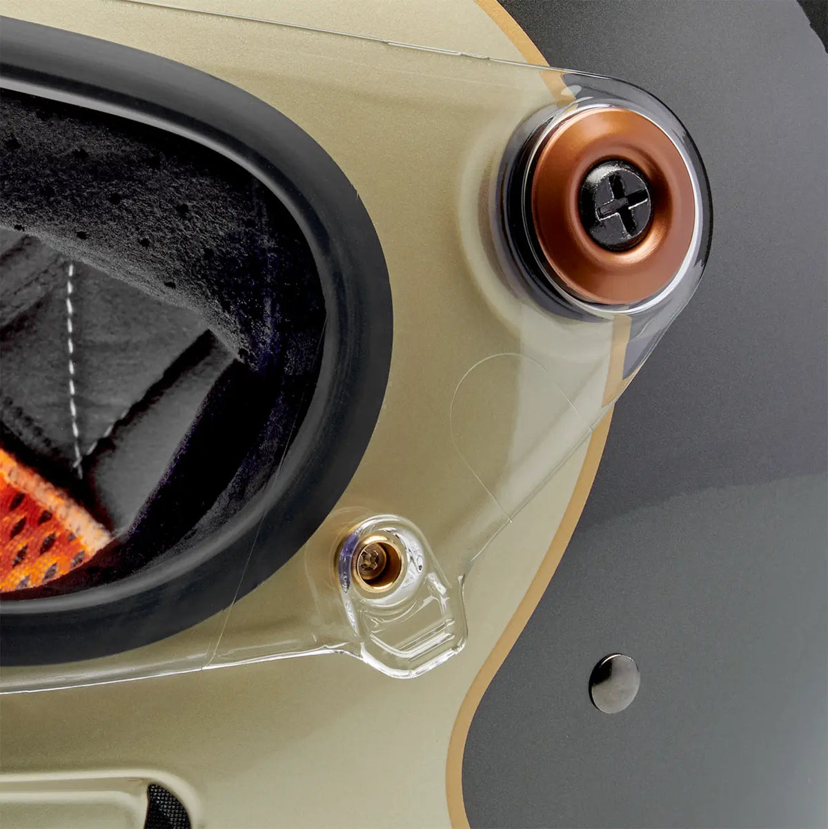 Biltwell Gringo SV Helmet Metallic Champagne/ Tracker
