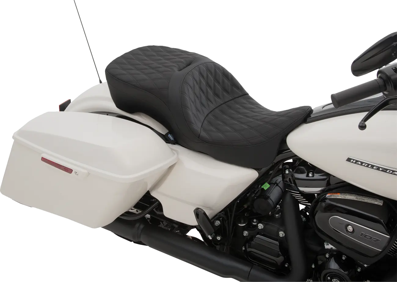Drag Specialties Large Touring Seat - For Harley Davidson