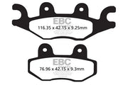Ebc Sfa Serie Organische Scooter Bremsbeläge