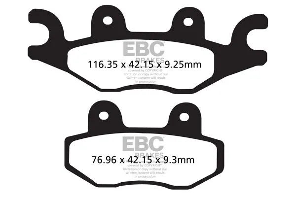 Ebc R Series Heavy Duty Sintered Bremsbeläge - Vorne